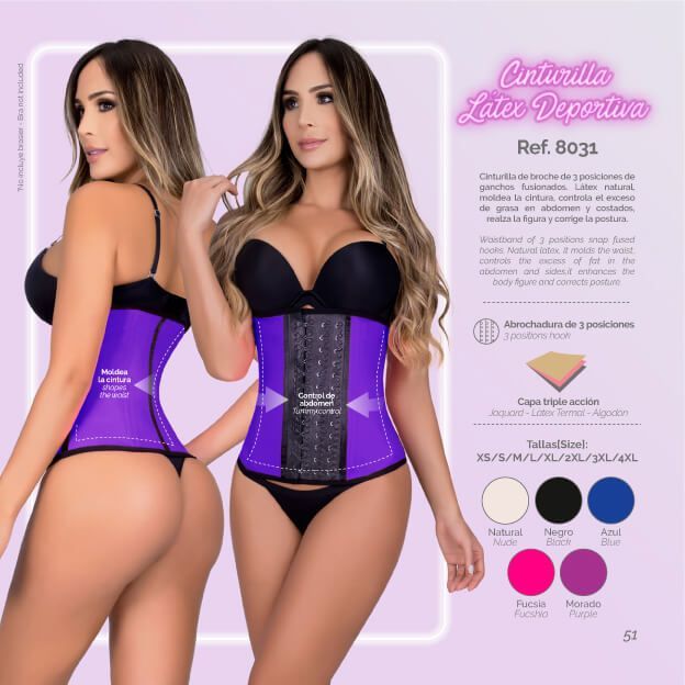 Moldeate 8031 Workout Waist Cincher.