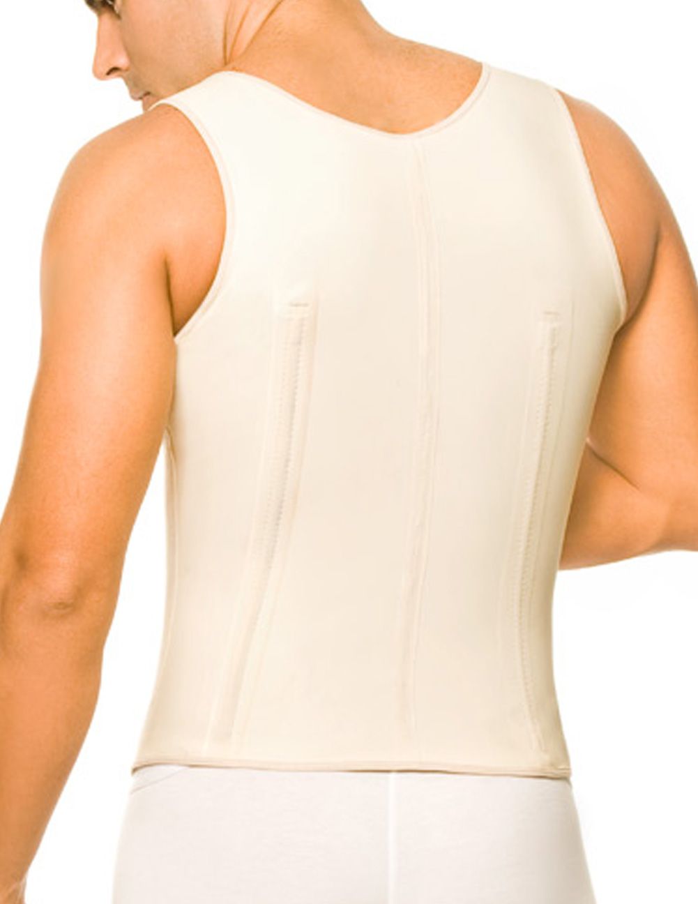 Ann Chery 2033 Latex Men Girdle Body Shaper Beige
