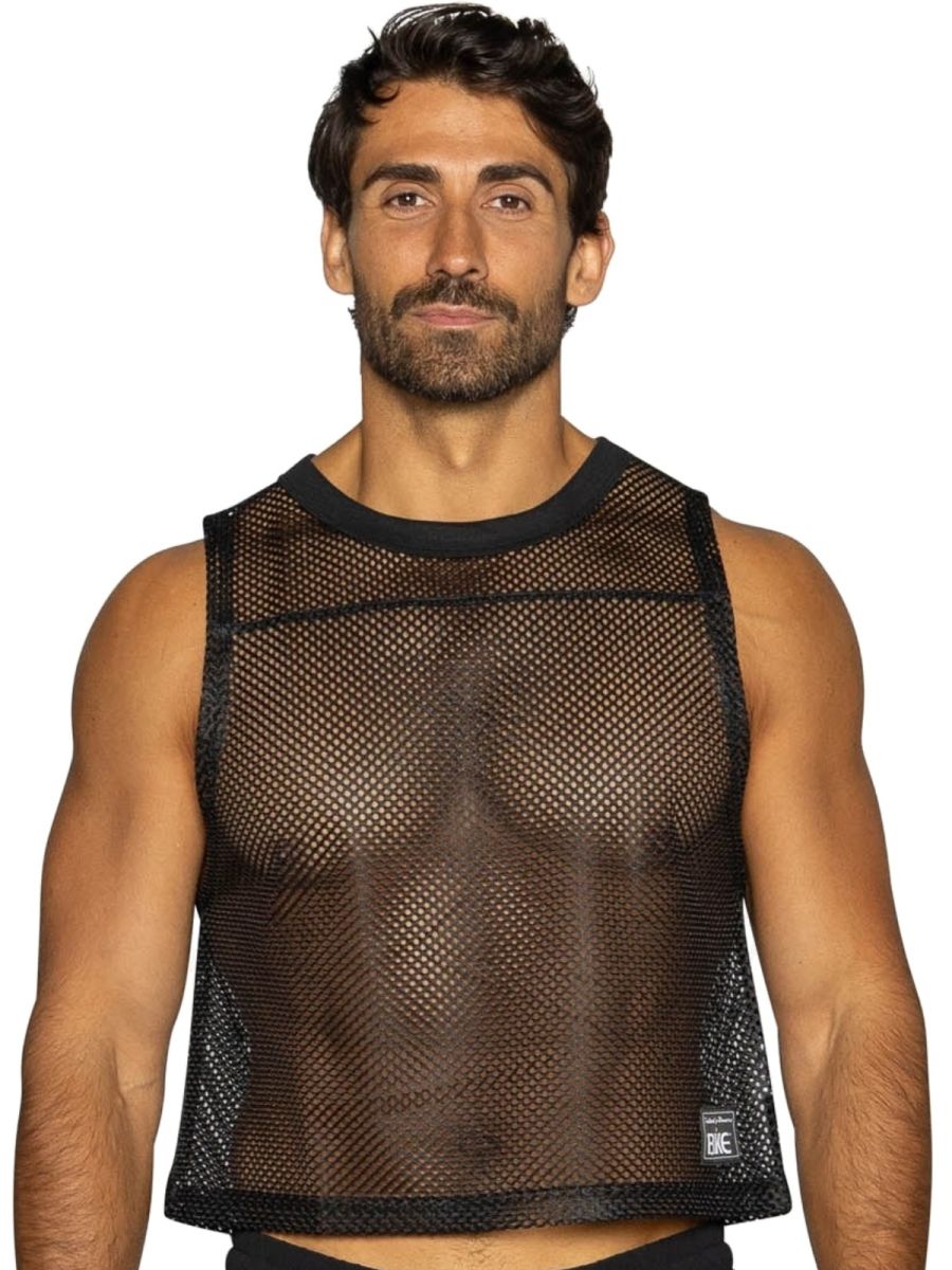 BIKE Athletic BAM135 Elevate Your Training Sleeveless Practice Jersey Color Black