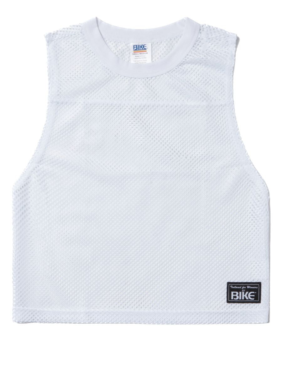BIKE Athletic BAM135 Elevate Your Training Sleeveless Practice Jersey Color White
