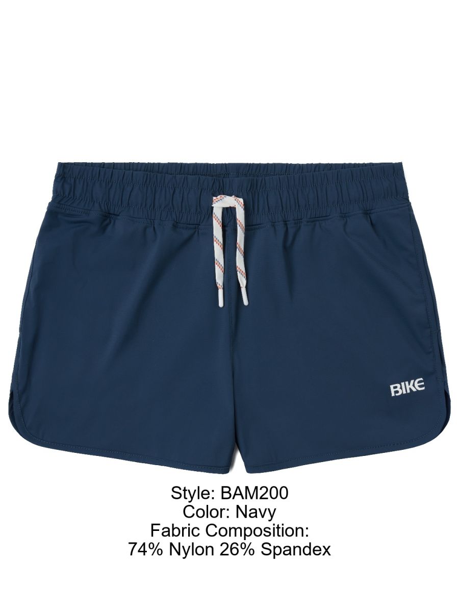 BIKE Athletic BAM200 Track Short Gymwear Color Navy