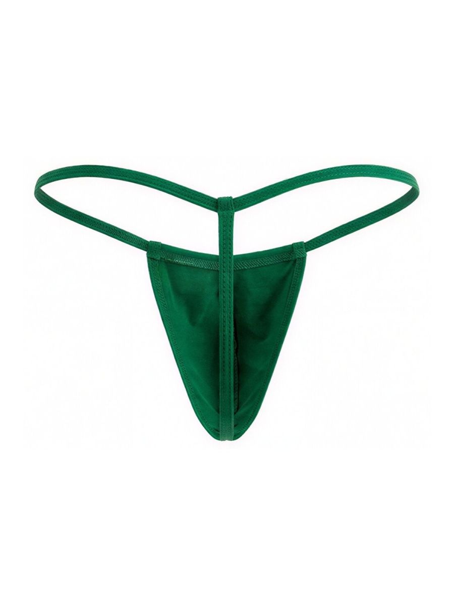 CandyMan 9586 Mens Sexy G-string Thong Nature Green