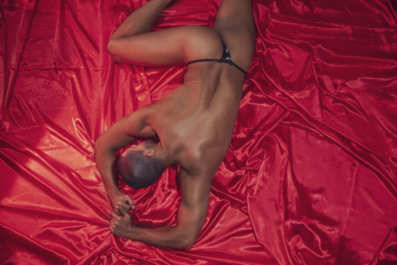 CandyMan 99711 Dom Thongs Black