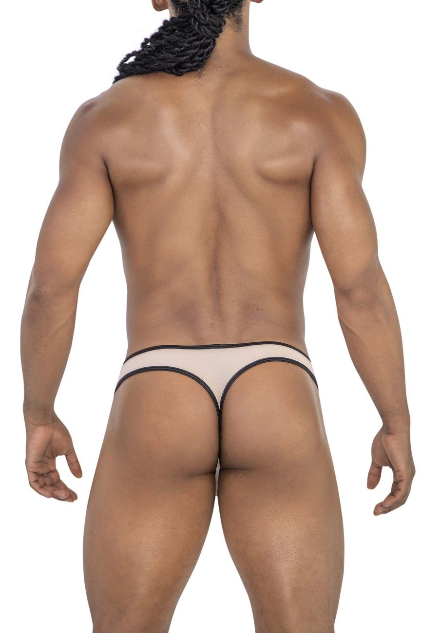 CandyMan 99767 Sports Mesh Thongs Beige