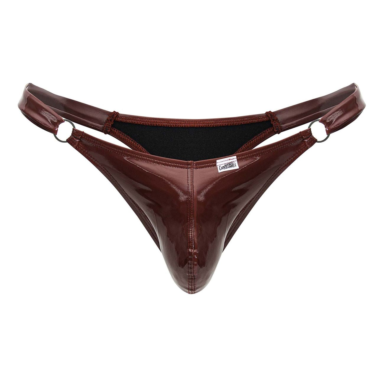 CandyMan 99819 Dom Thongs with Chains Gloss Wine
