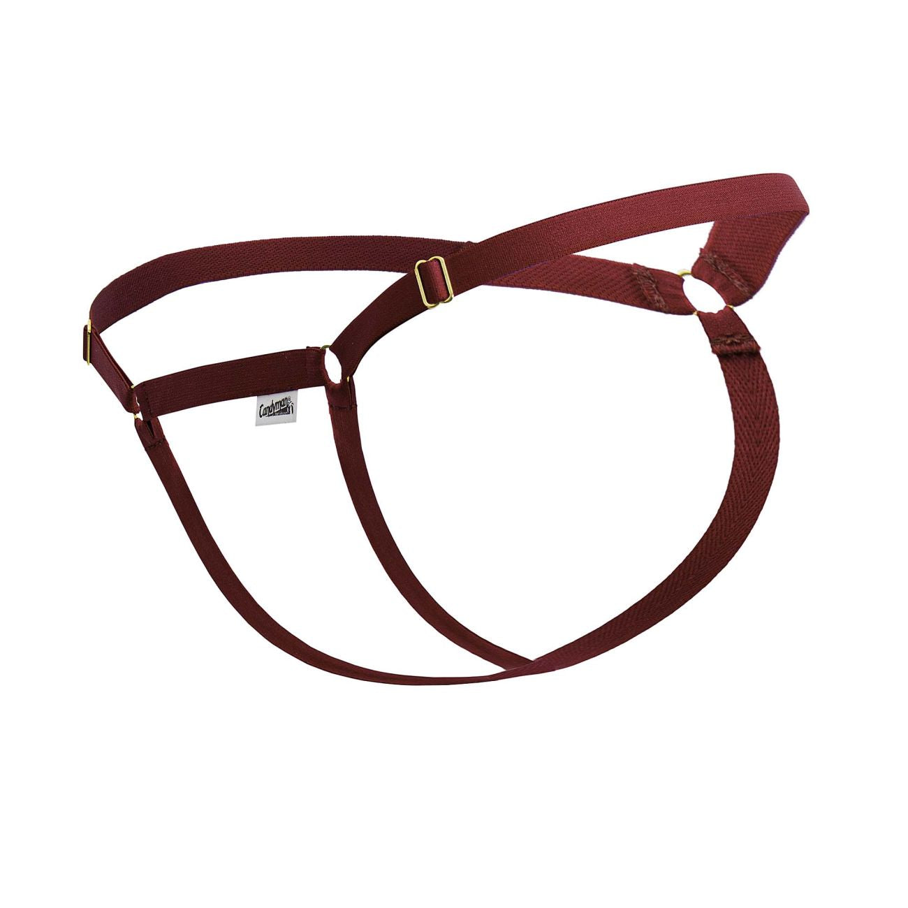 CandyMan 99852 Mens Strap Nudist Thongs Red