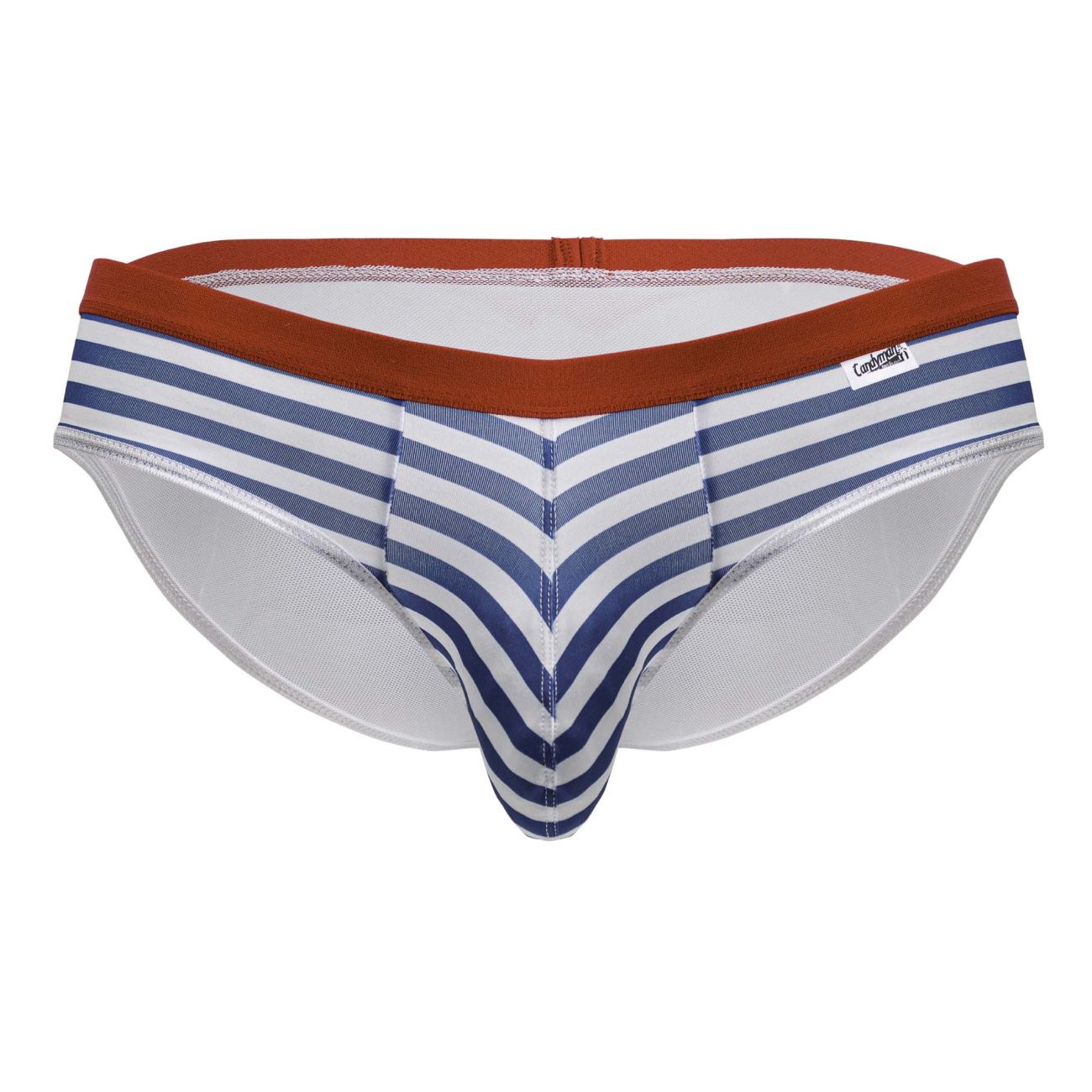 CandyMan 99918 Male Sailor Costume Briefs Blue-White