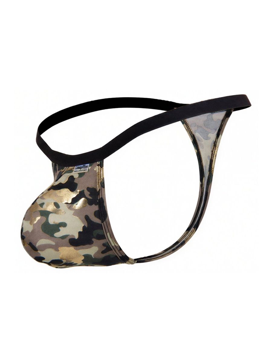 CandyMan 99939 Mens Minimal Coverage Thongs Camouflage