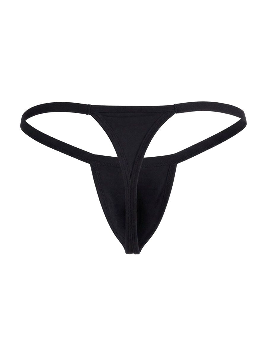 CandyMan 99948 Mens Minimalism Sleek & Modern Thong Black