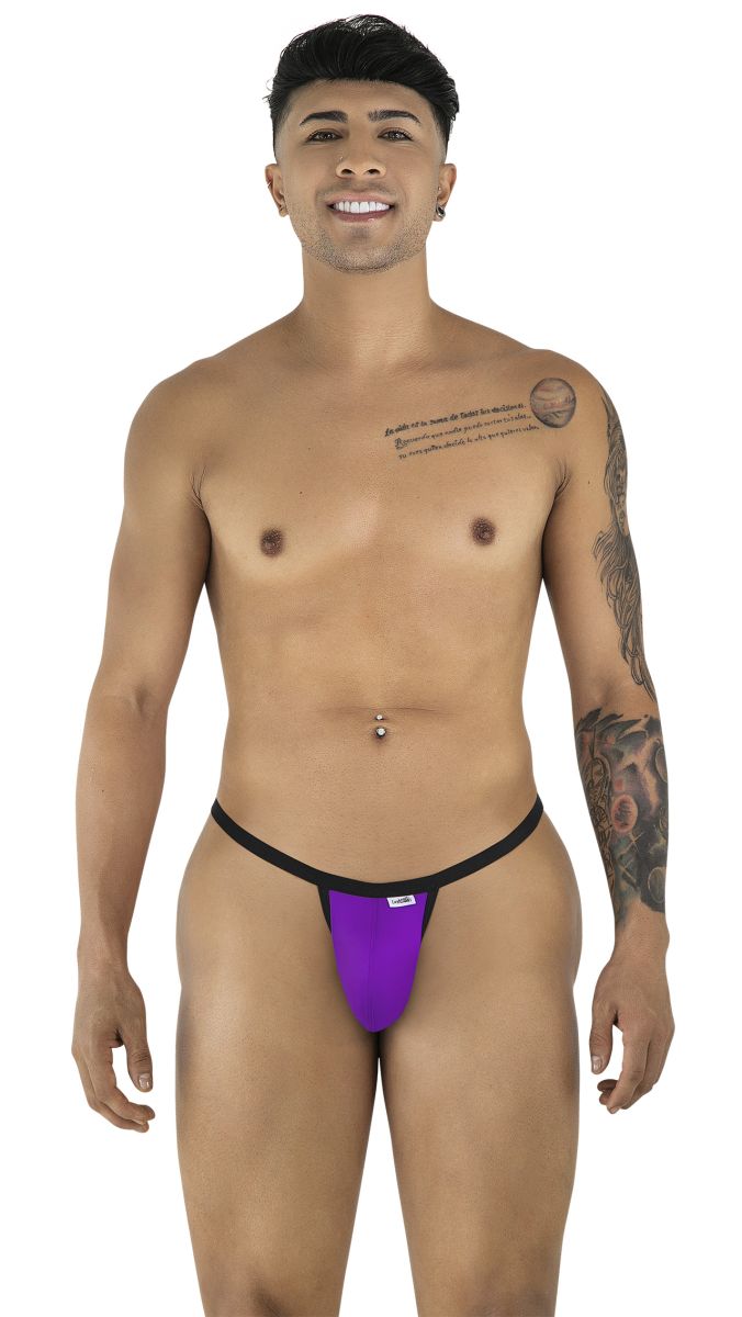 CandyMan 99948 Mens Minimalism Sleek & Modern Thong Magenta