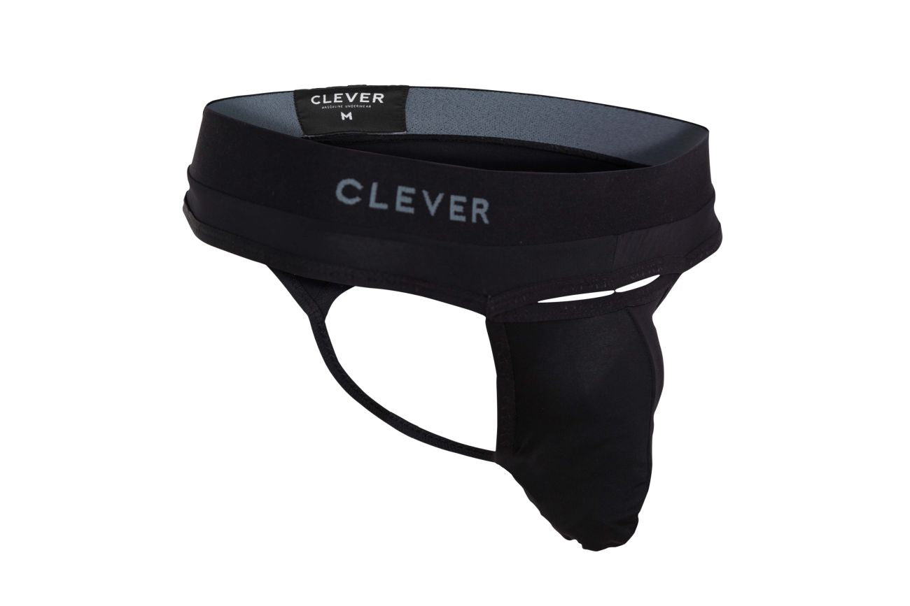 Clever 1147 Celestial Thongs Black