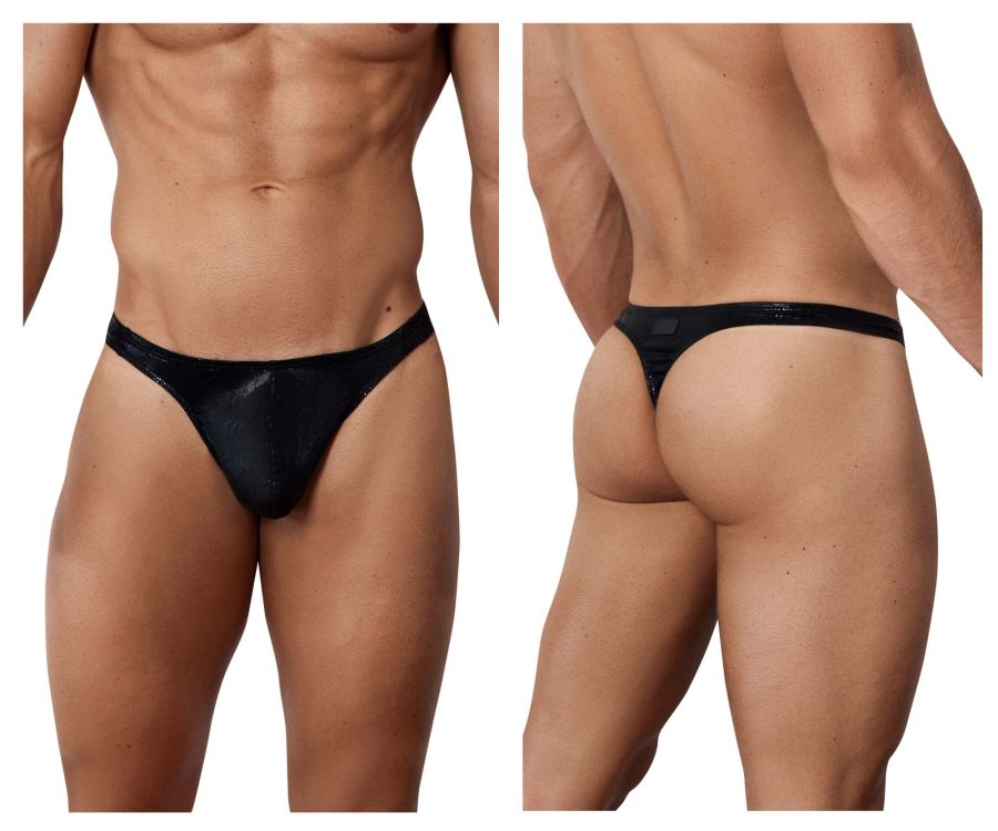 Clever 1574 Brilliant Thongs Black