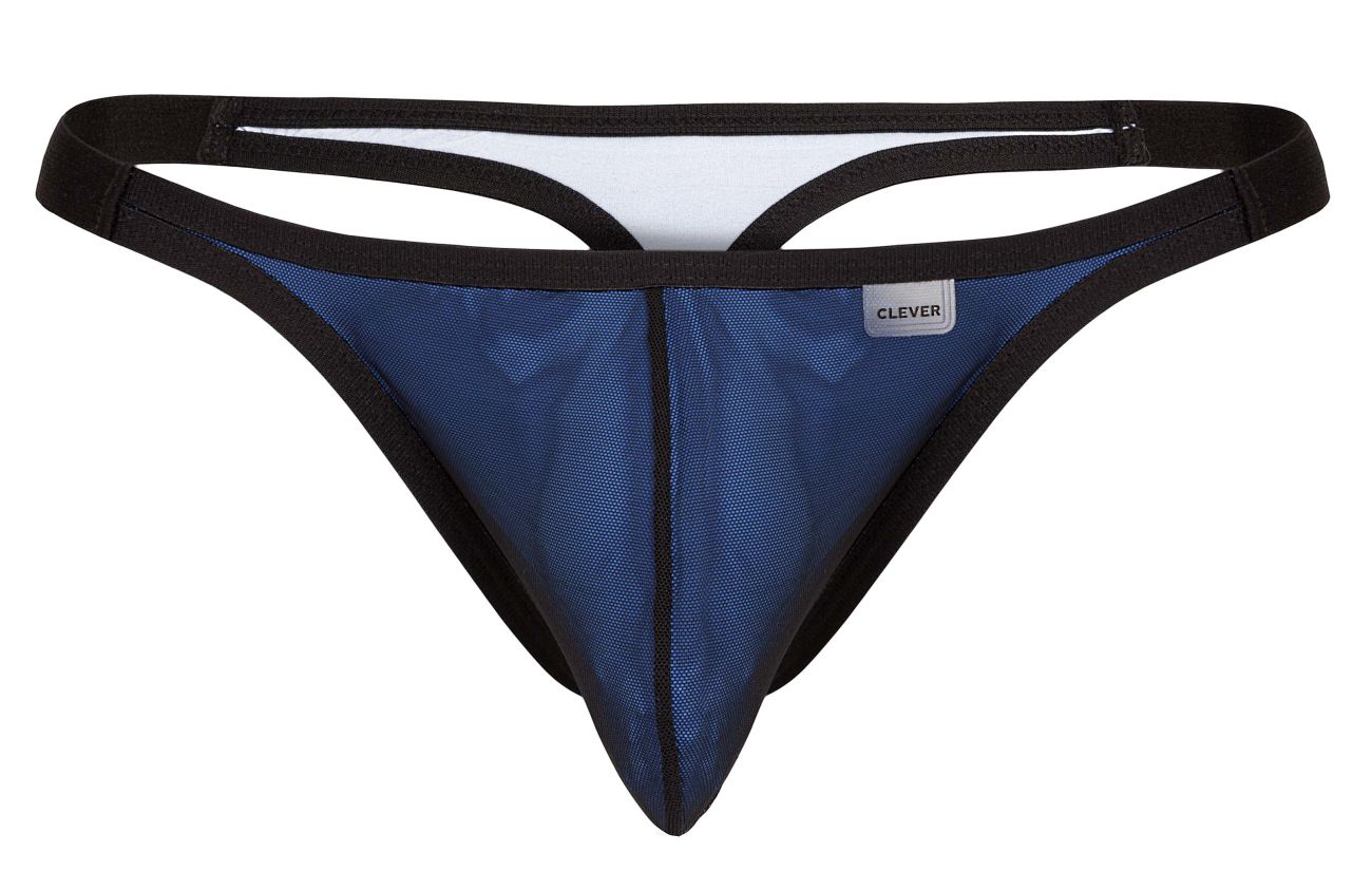 Clever 1676 Eroticism Thongs Blue