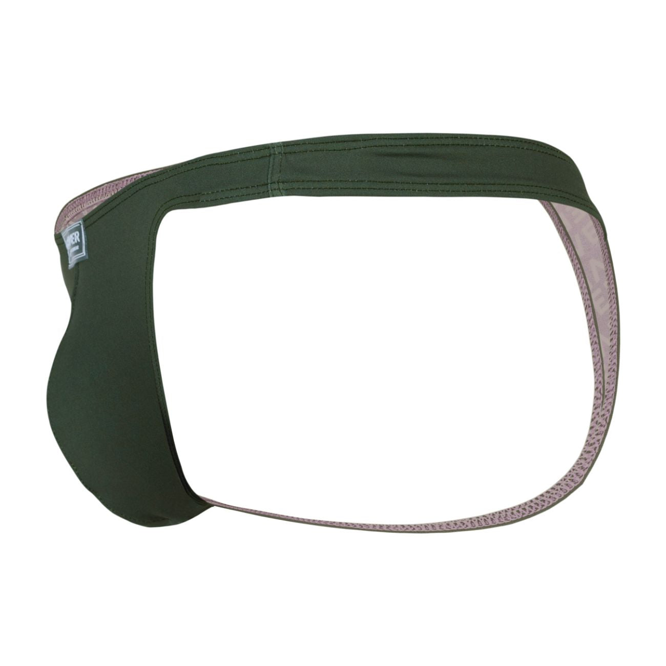 Clever 1745 Optimo Mens Sleek Soft Thong Green