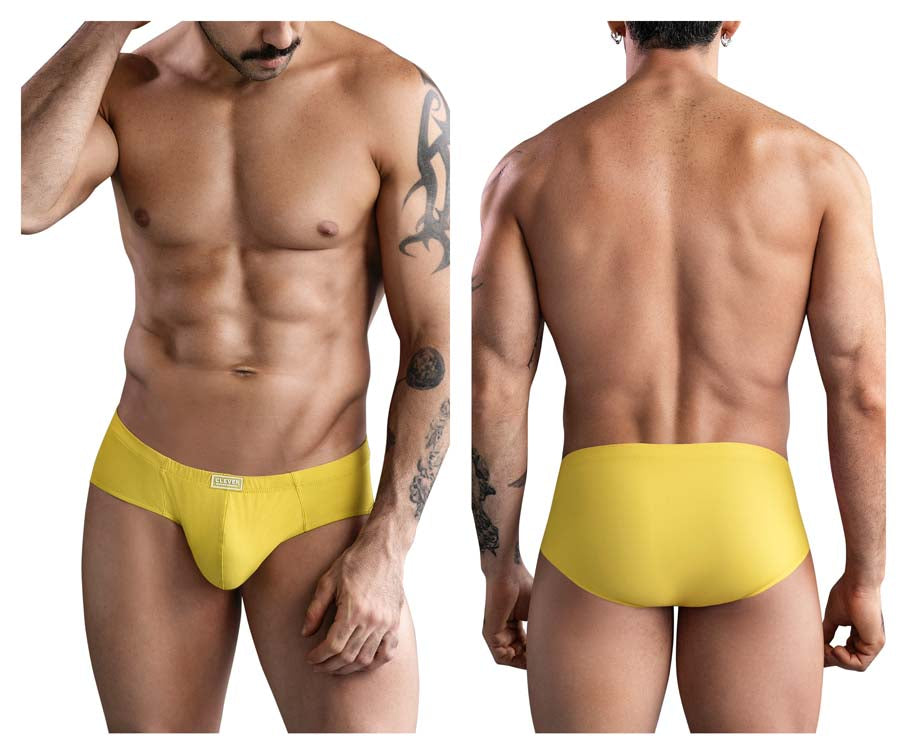 Clever 1746 Pastel Briefs Mustard