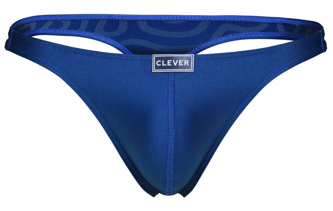 Clever 1773 Cactus Male Sleek Thong Blue