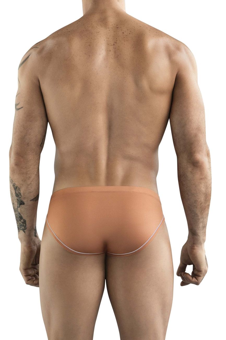 Clever 1782 Argovia Mens Piping Trim Briefs Ochre