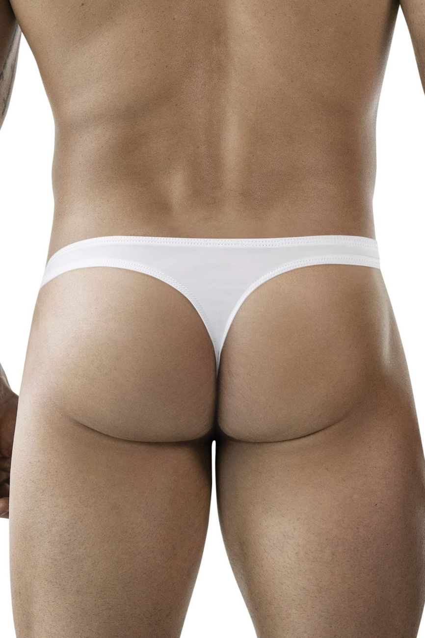 Clever 1830 Desirable Mens Barley There Thongs White