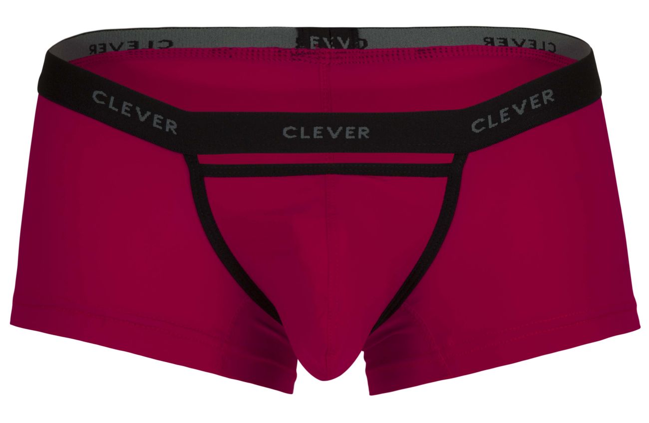 Clever 1866 Mens Tokio Cut Out Front Trunks Red