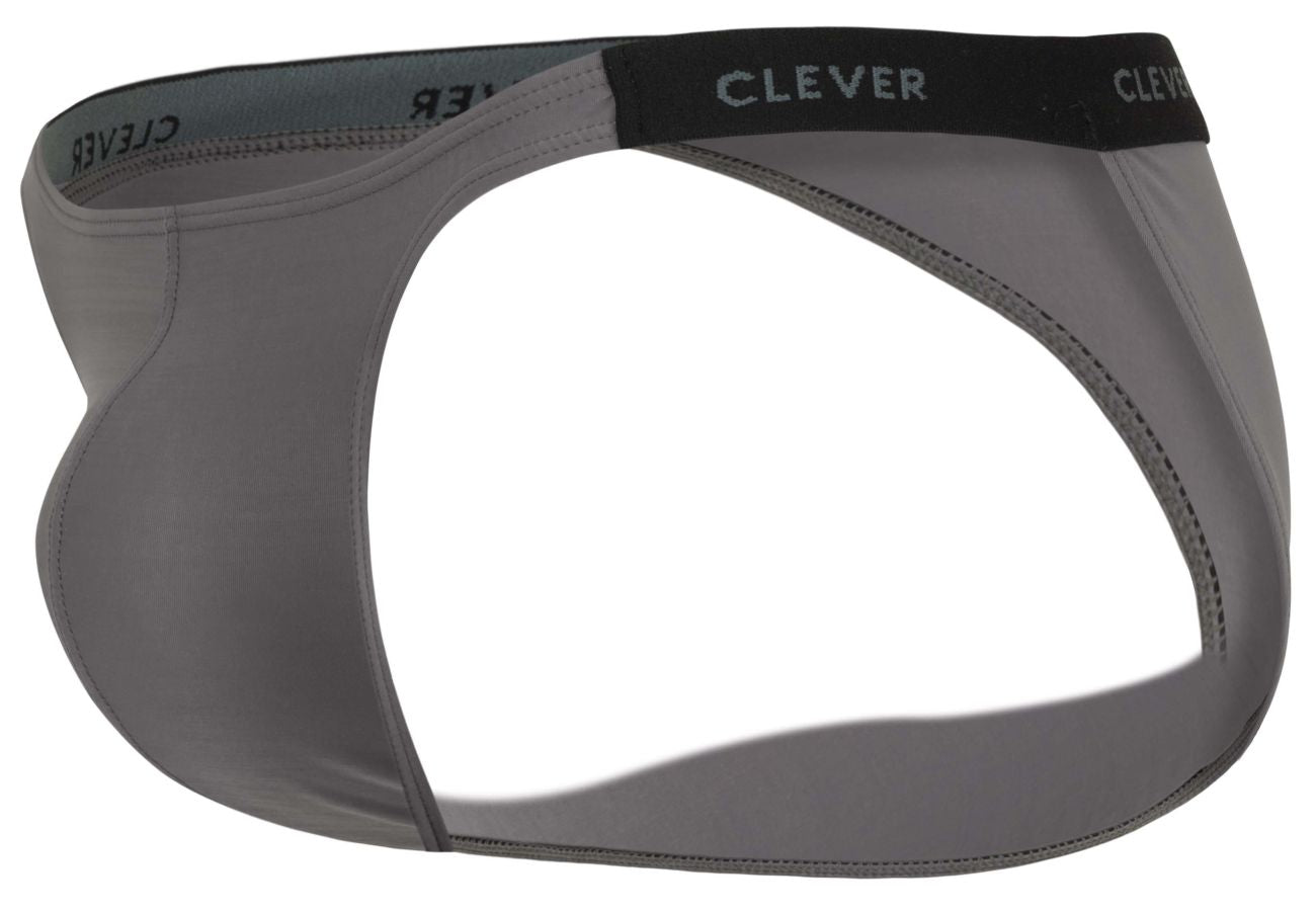 Clever 1867 Tokio Mens Sleek Bikini Brief Gray