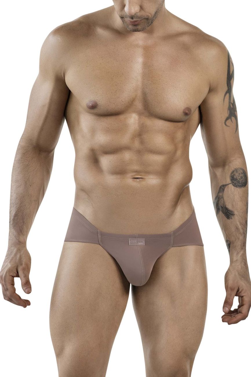 Clever 1870 Audaz Mens Barely There Bikini Brown