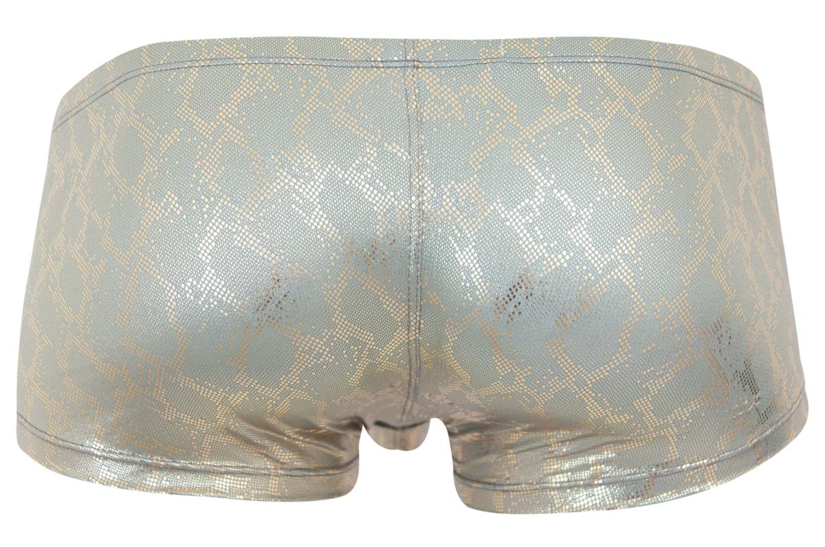 Clever 2061 Mens Diamond Metallic Trunks Gold