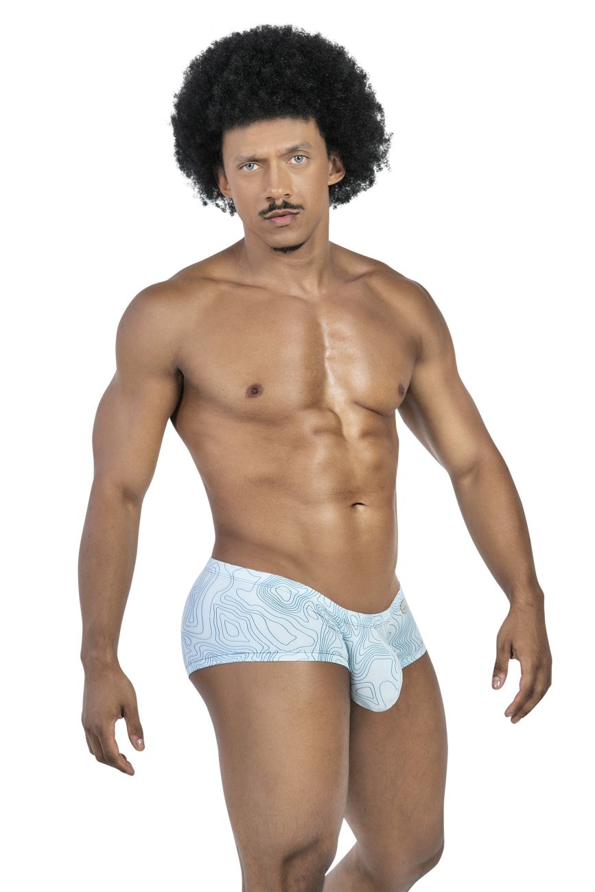 Clever 3 PK 229951 Australian Latin Trunks Blue-White-Green