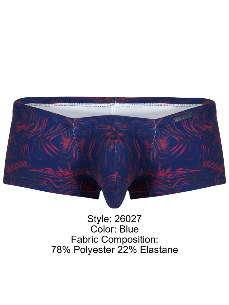 26027 Helion Male Daily Essentials Perfect Balance Trunks Blue