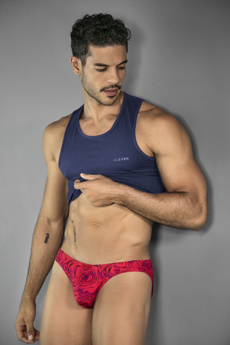 26028 Helion Male Daily Essentials Perfect Balance Bikini Red