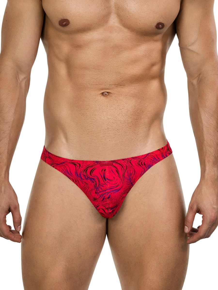 26030 Helion Male Daily Essentials Perfect Balance Thongs Red