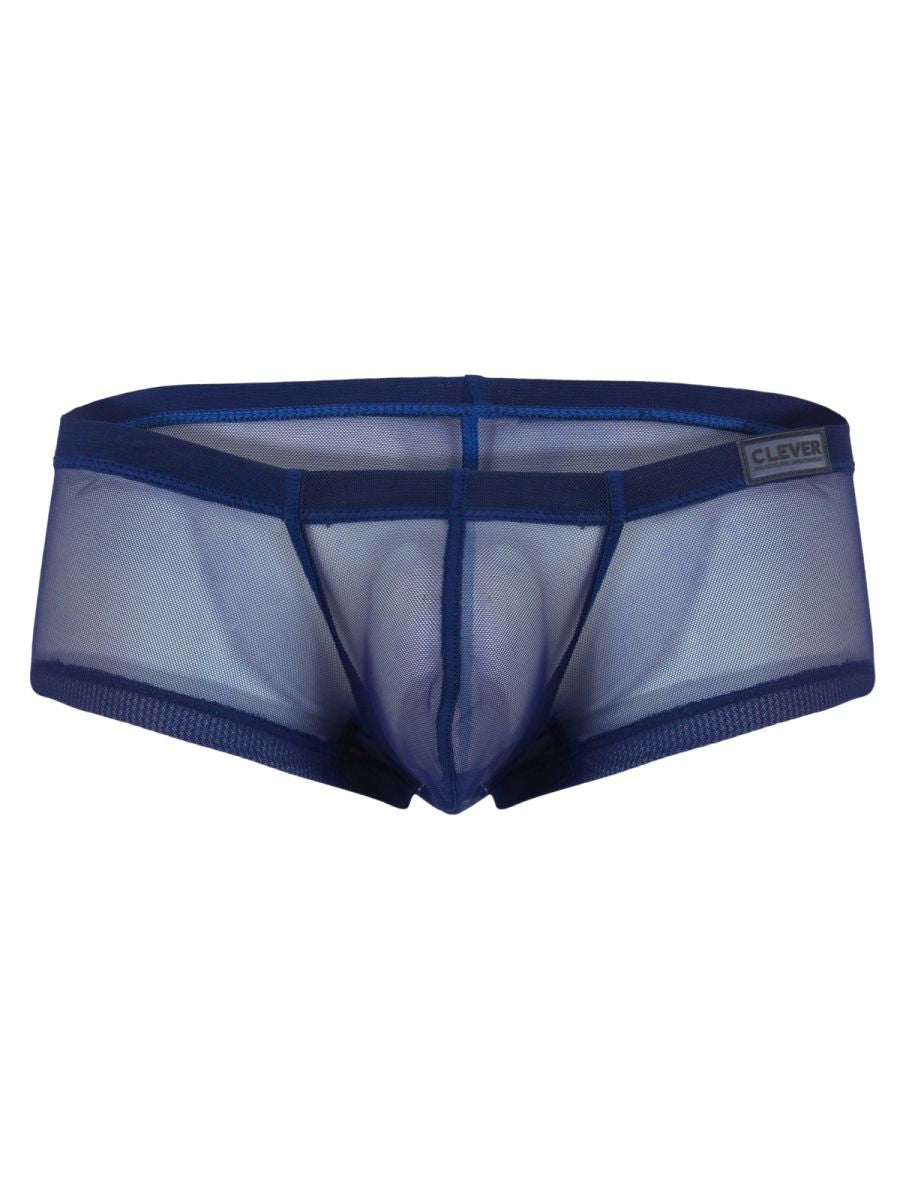 Clever 26067 3PK Australian Latin Mens Sheer Mesh Trunks Multi-Coloured
