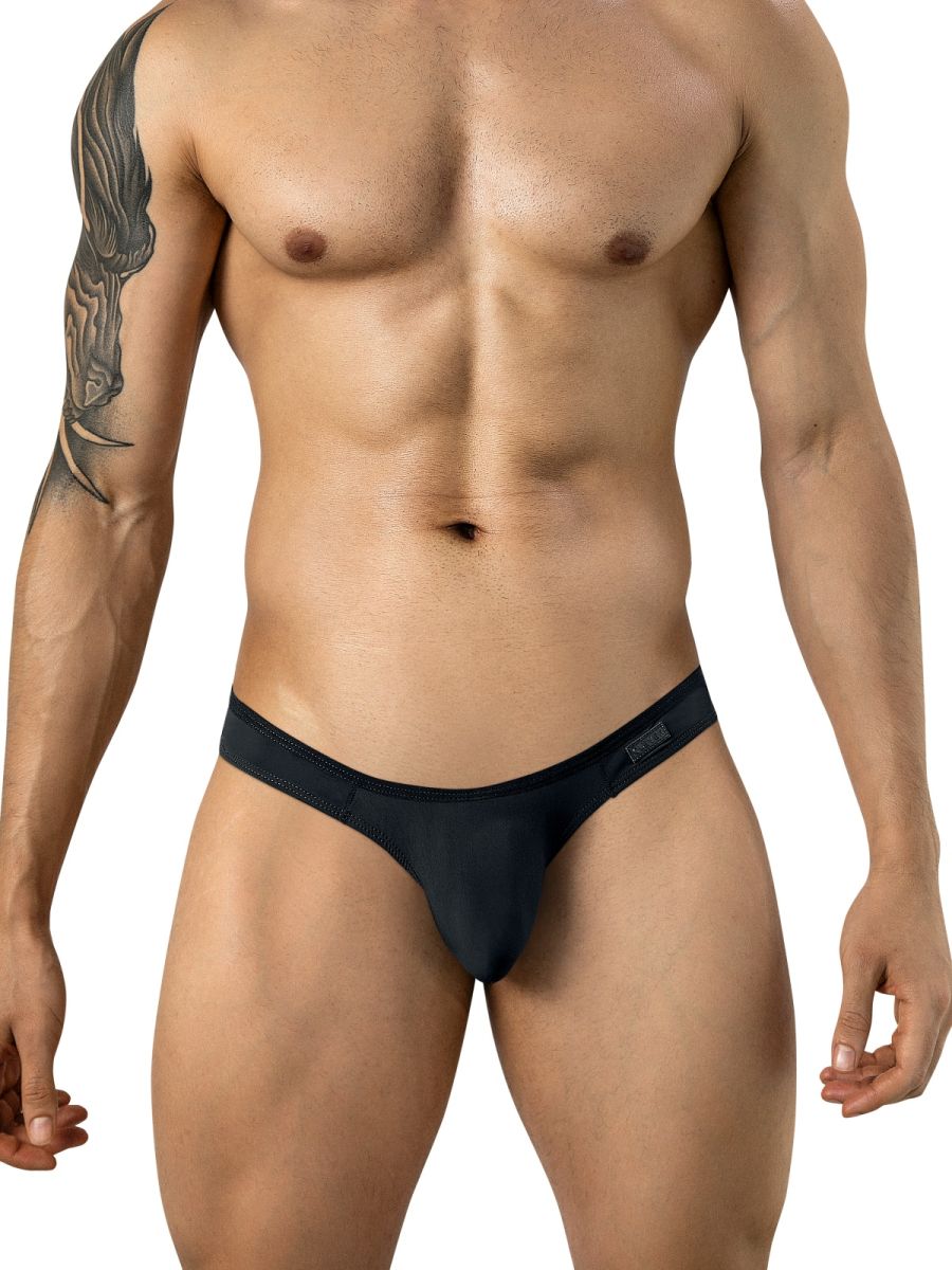 Clever 26212 Murillo Mens Bold Minimalism with Supreme Comfort Thongs Black