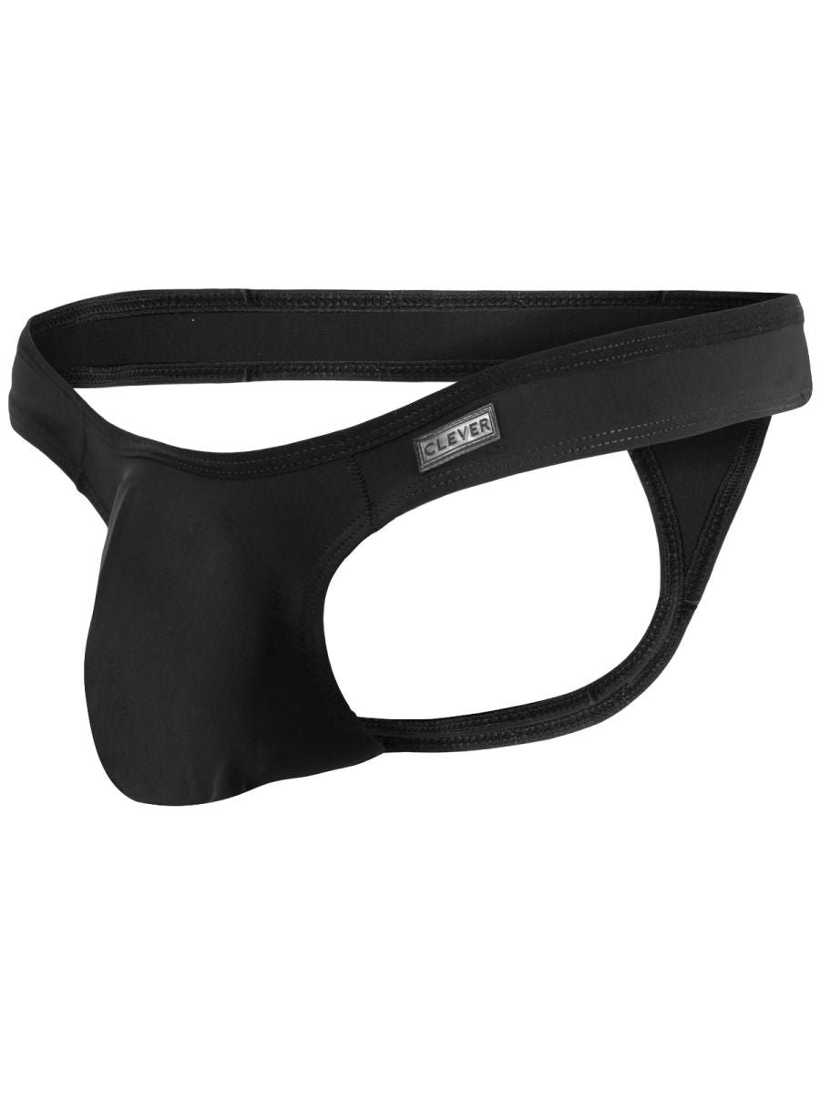 Clever 26212 Murillo Mens Bold Minimalism with Supreme Comfort Thongs Black