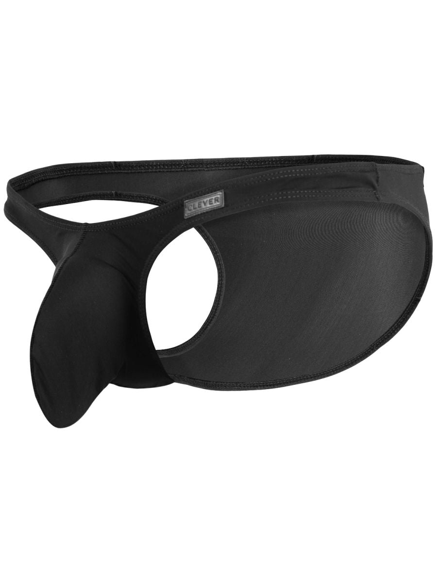 Clever 26216 Cocuy Mens Sleek Minimalism Briefs Black