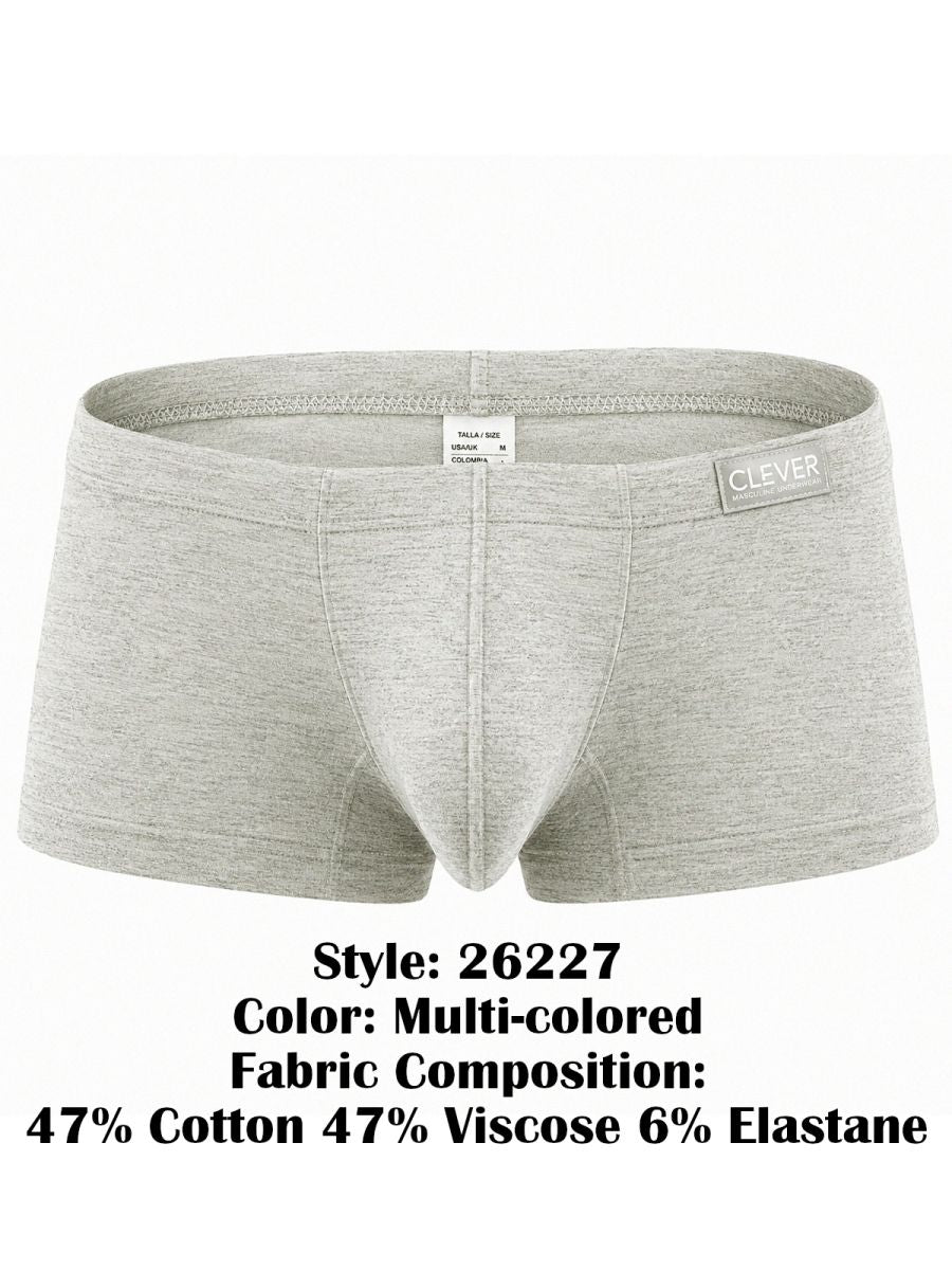 Clever 26227 3PK Mens Australian Latin Daily Essentials Trunks 3 Colours