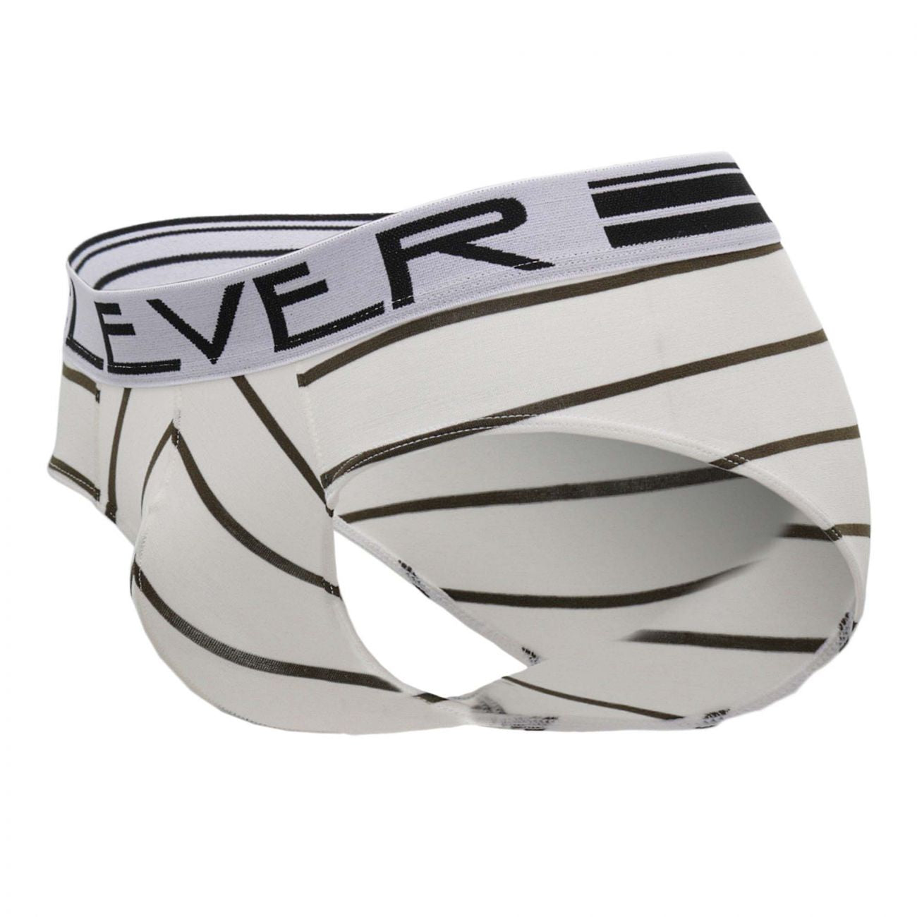 Clever 5199 Limited Edition Underwear Briefs Green Stripe