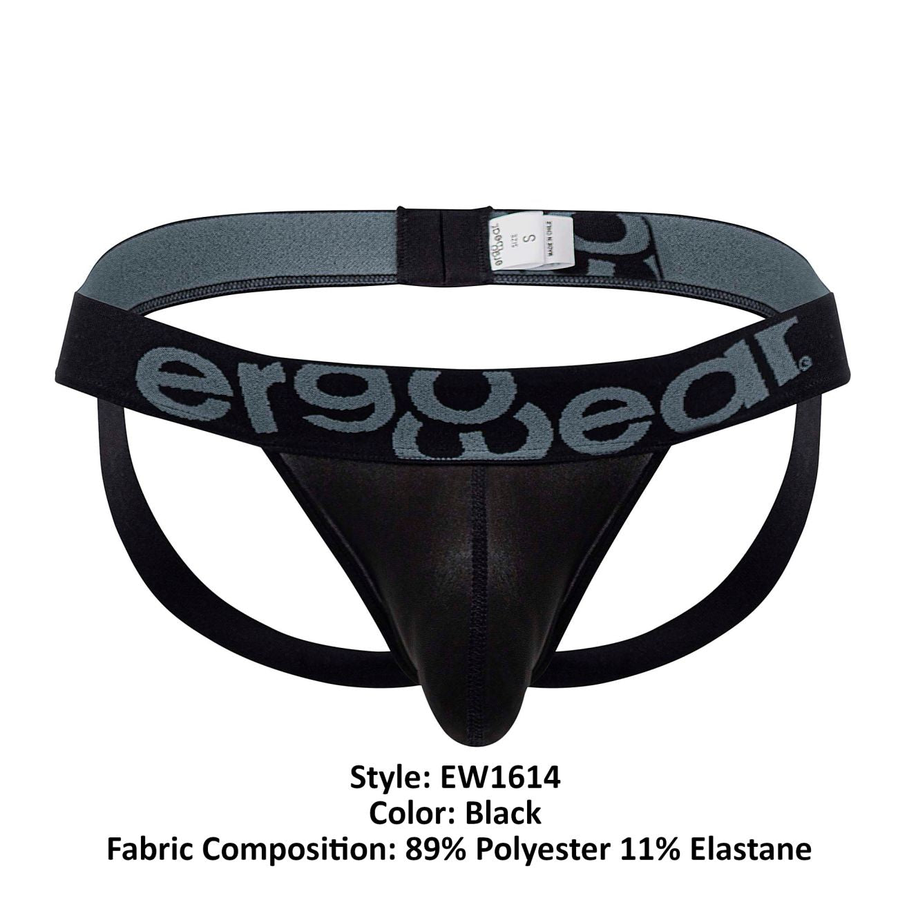 ErgoWear EW1614 MAX SE Jockstrap Black