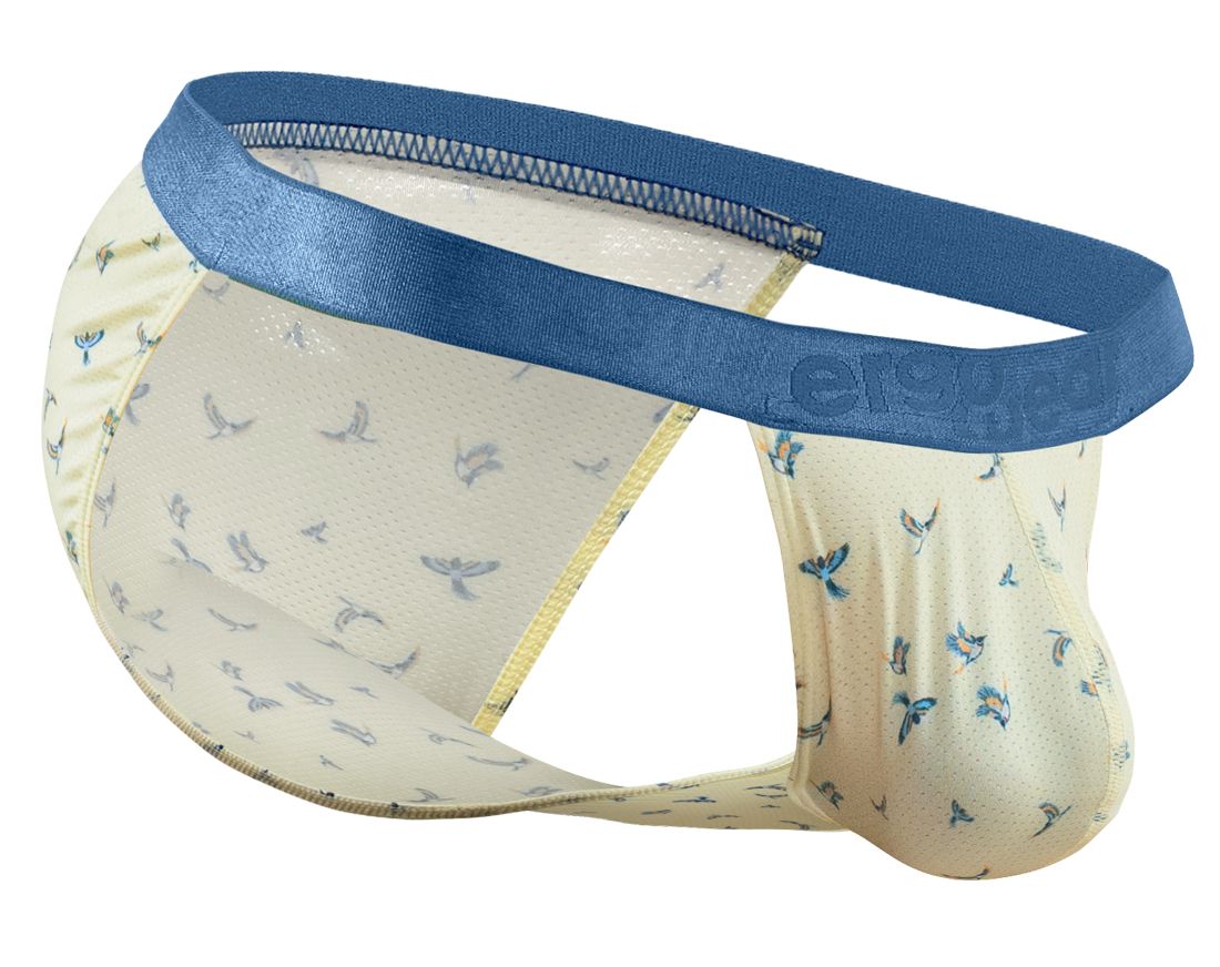 ErgoWear EW1769 SLK SE Male Comfortable Bikini Vanilla Birds