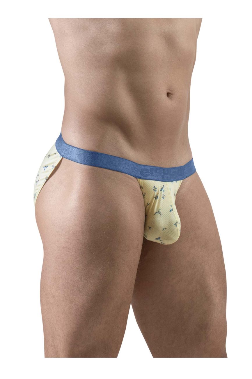 ErgoWear EW1769 SLK SE Male Comfortable Bikini Vanilla Birds