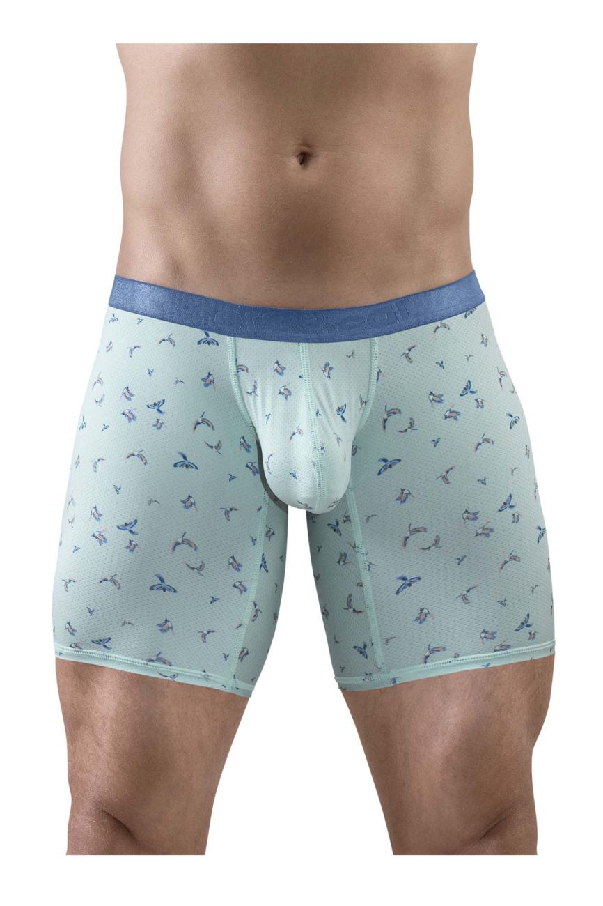 ErgoWear EW1779 SLK SE Male Comfortable Boxer Briefs Frost Birds