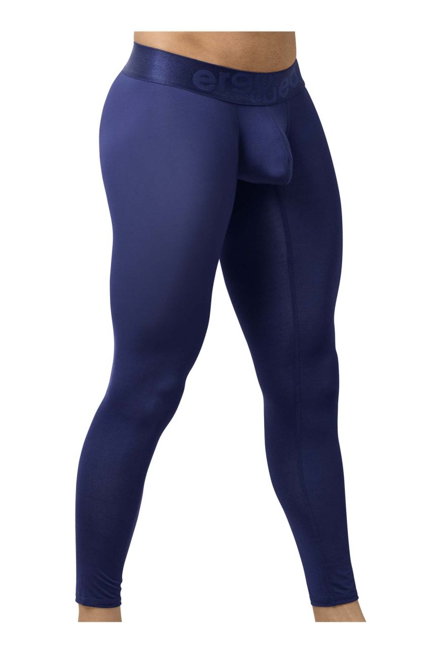 ErgoWear EW1782 MAX BOLD Male Athletic Leggings Dark Blue