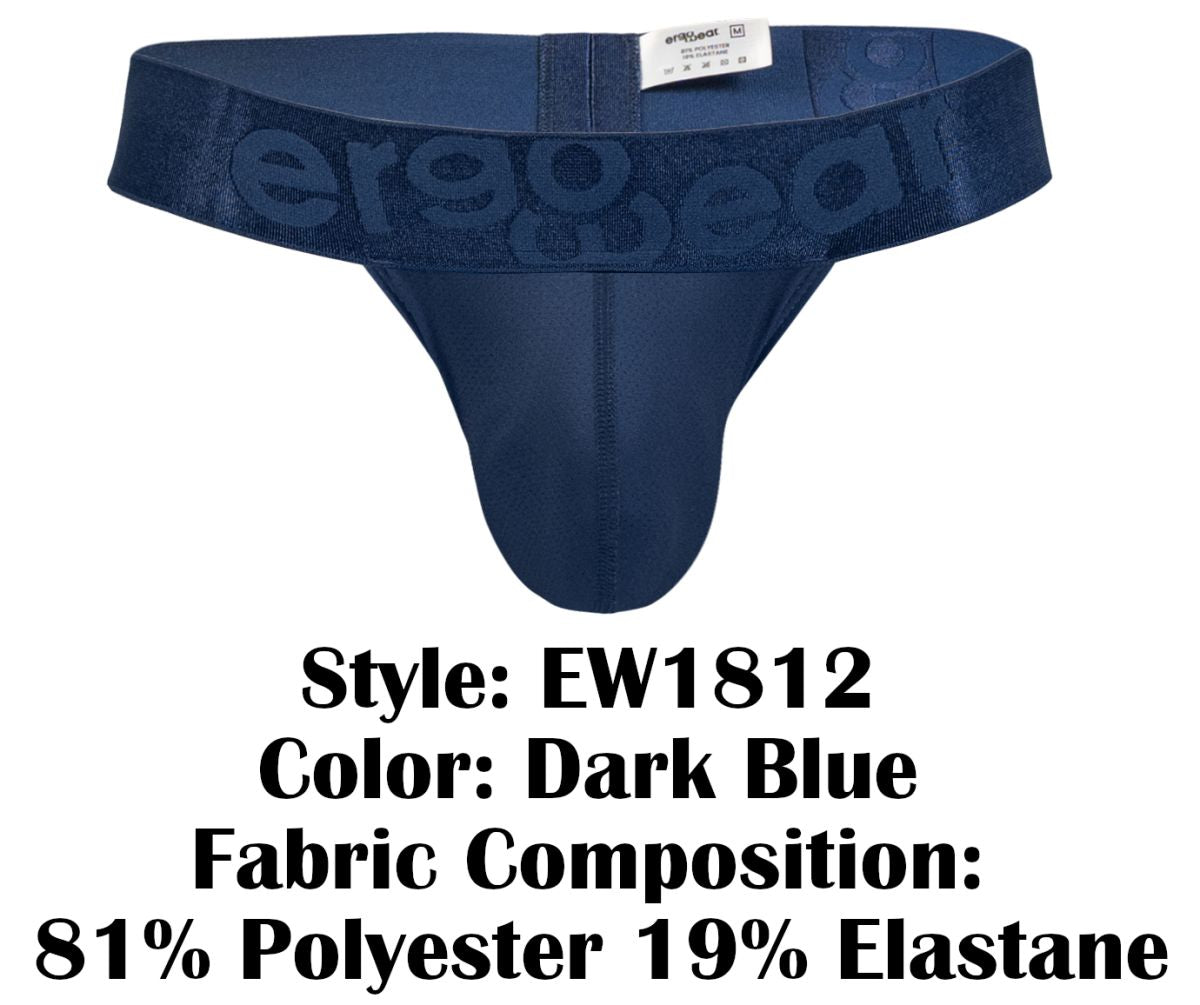 ErgoWear EW1812 MAX BOLD SE 'Mens Turn Up the Confidence G-String Dark Blue