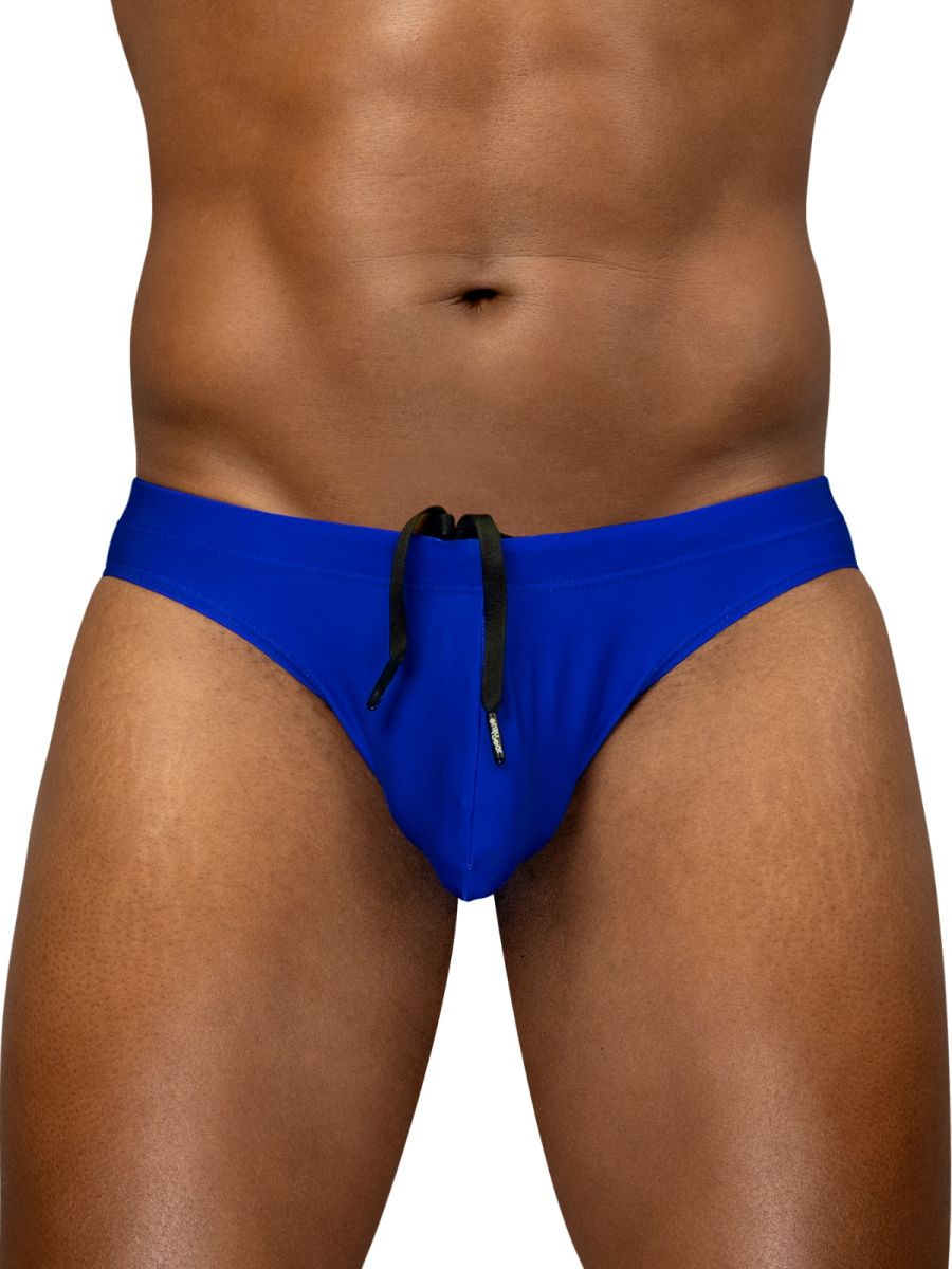 ErgoWear EW1834 Bold 4-Way Stretch Male Swim Thong Electric Blue