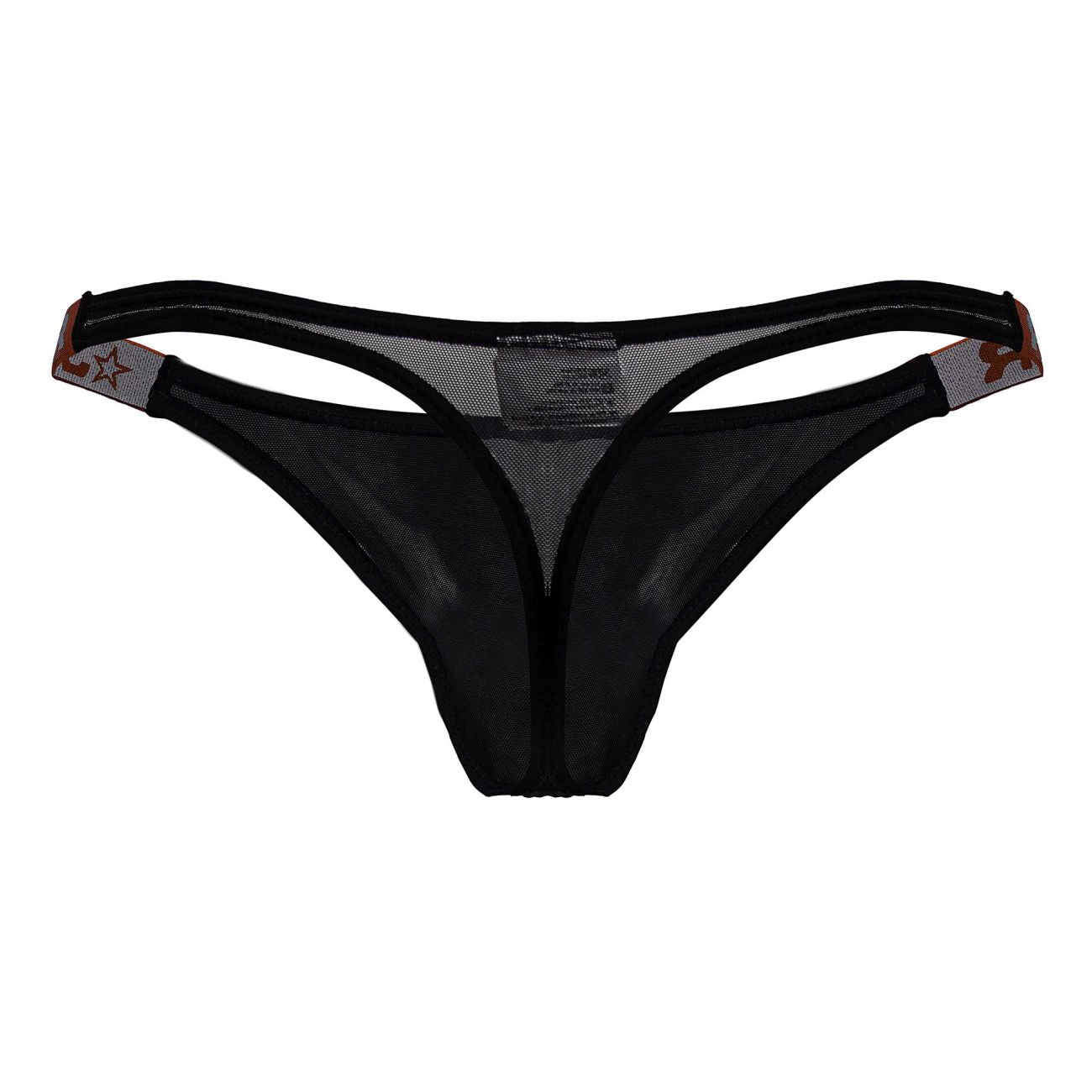 JOR 2238 Frost Male Ultra Mini Low Rise Thong Black