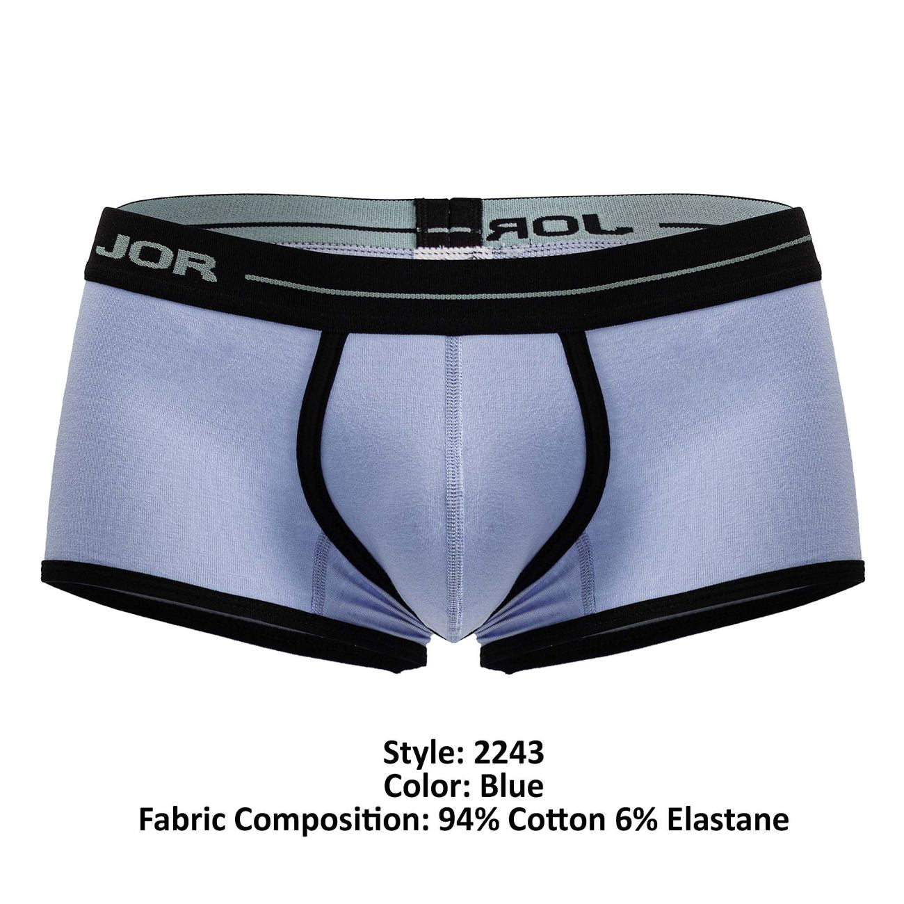 JOR 2243 Astra Mens Everyday Comfort Trunks Blue