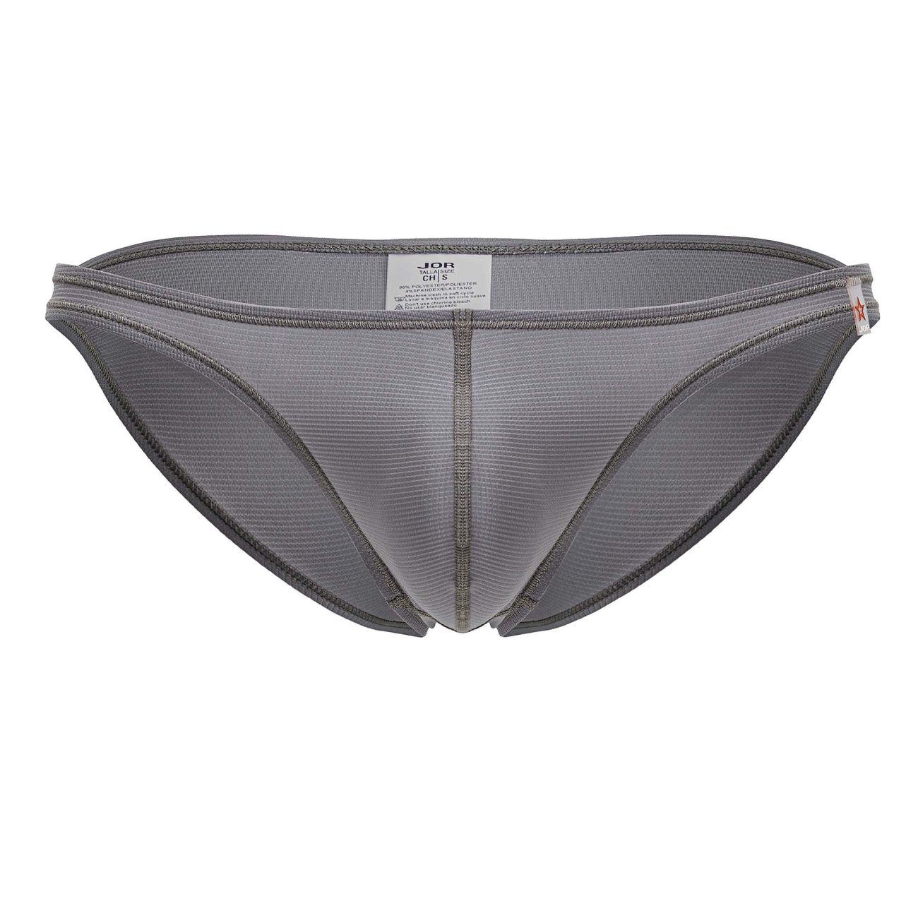 JOR 2247 Cosmo Mens Minimalist Bikini Brief Gray