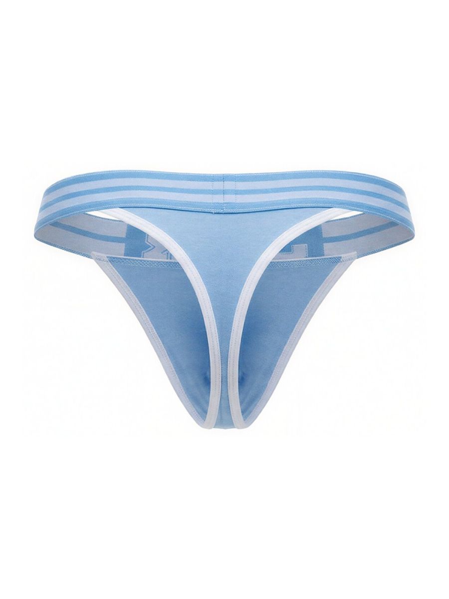 JOR 2323 College Mens Clean & Bold Thongs Blue Plus Sizes