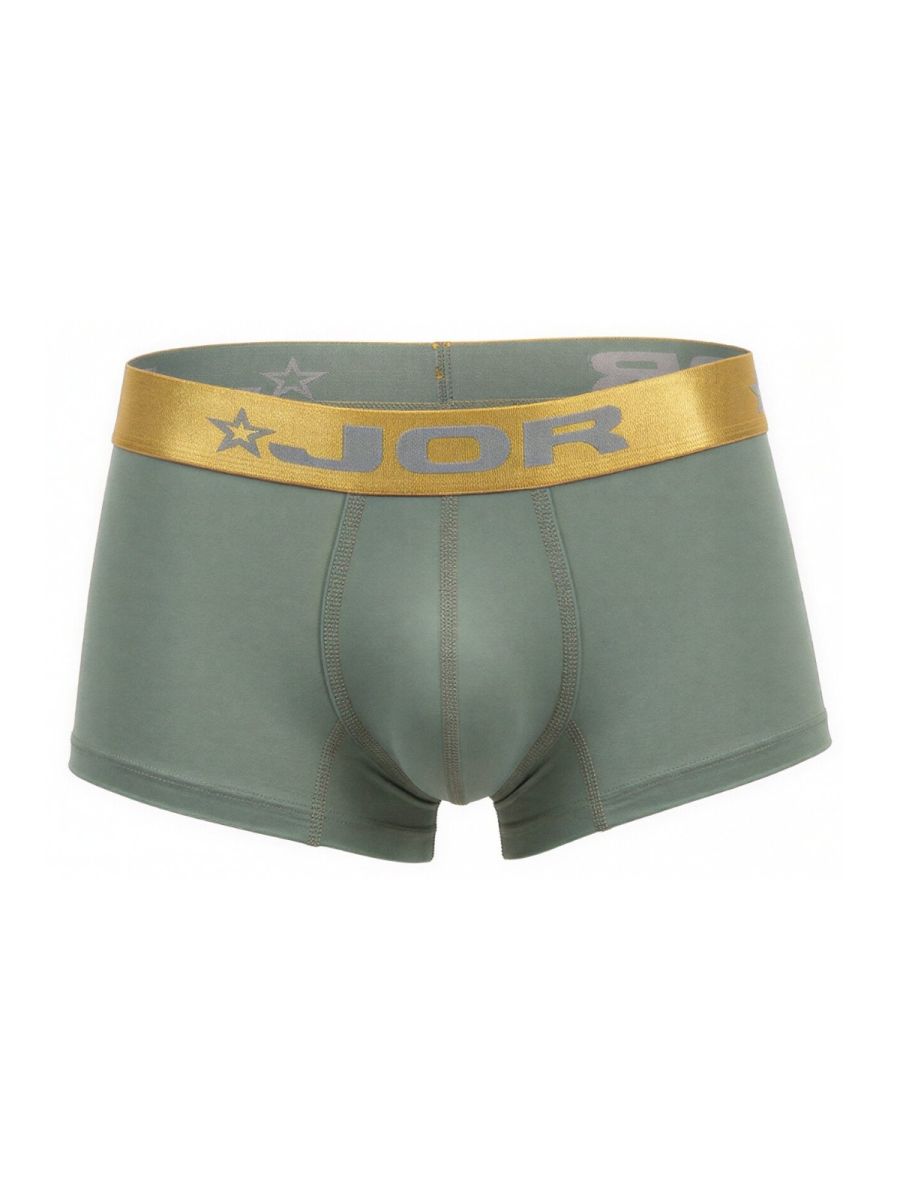 JOR 2326 Soho Mens Everyday Essentials Trunks Green Plus Sizes