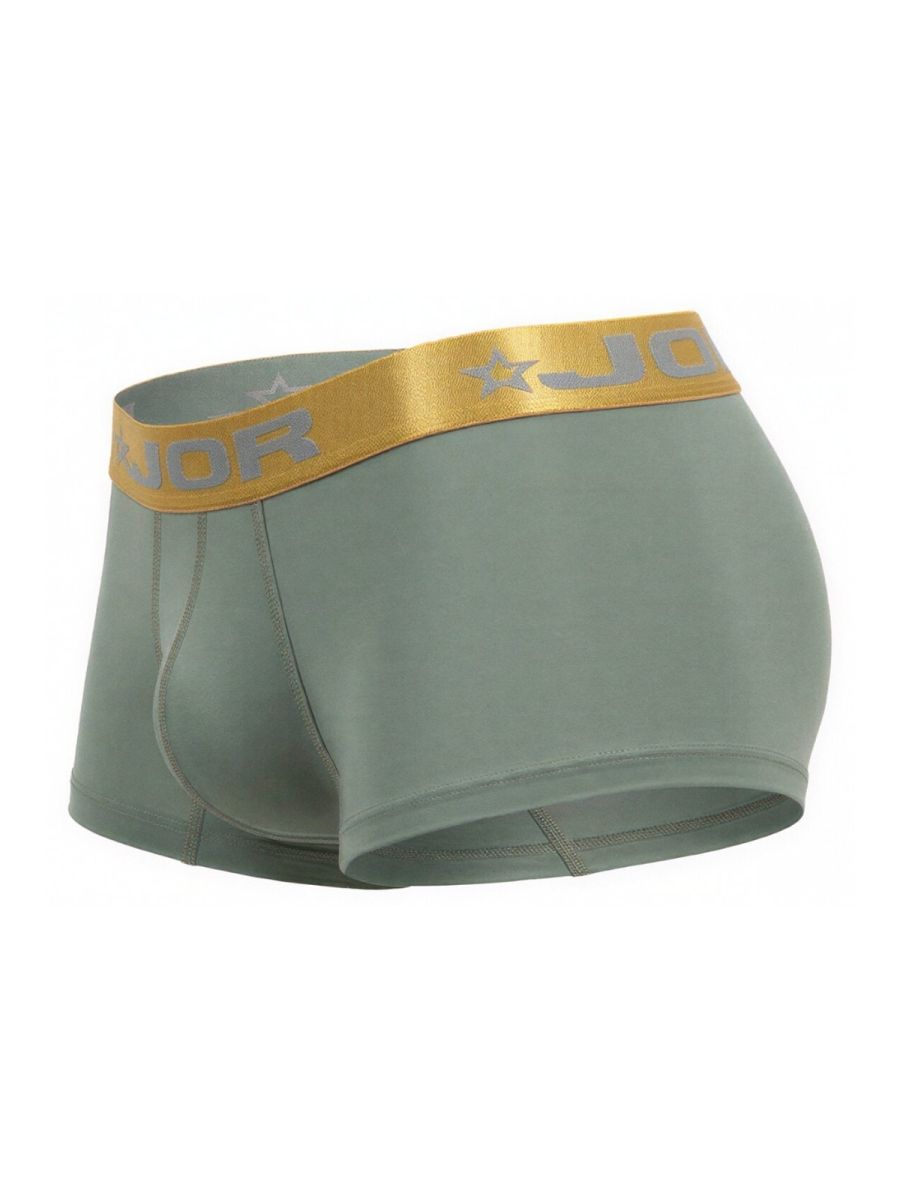 JOR 2326 Soho Mens Everyday Essentials Trunks Green Plus Sizes