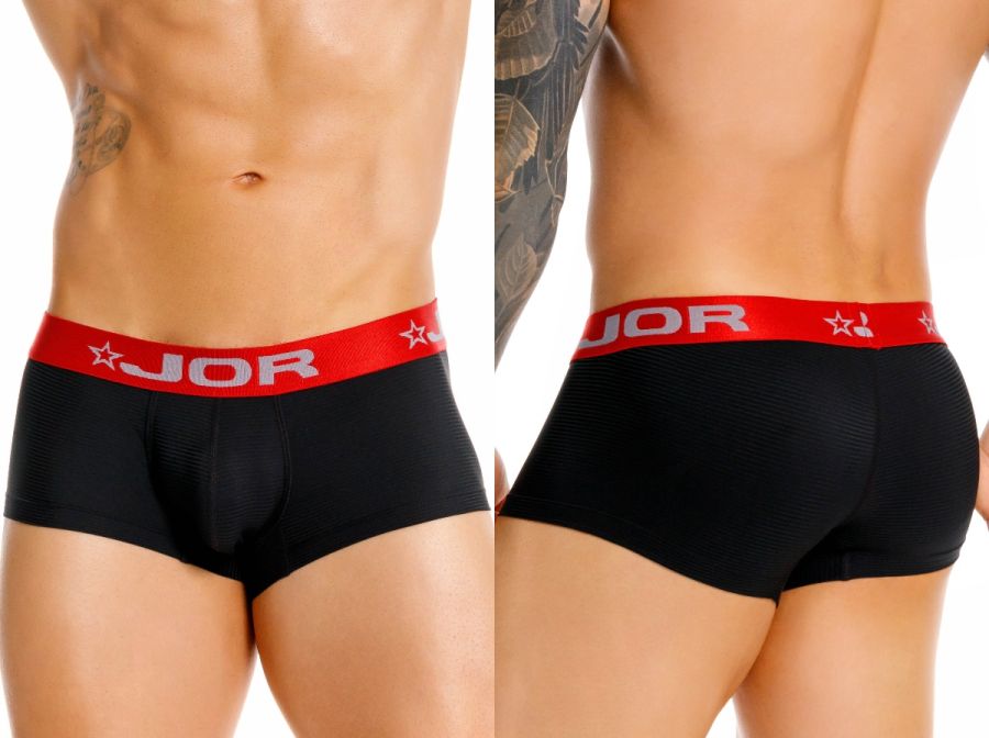 JOR 2442 Astor Mens Daily Essentials Athletic Trunks Black